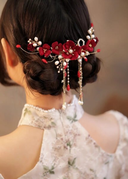 Chinese wedding hairpin