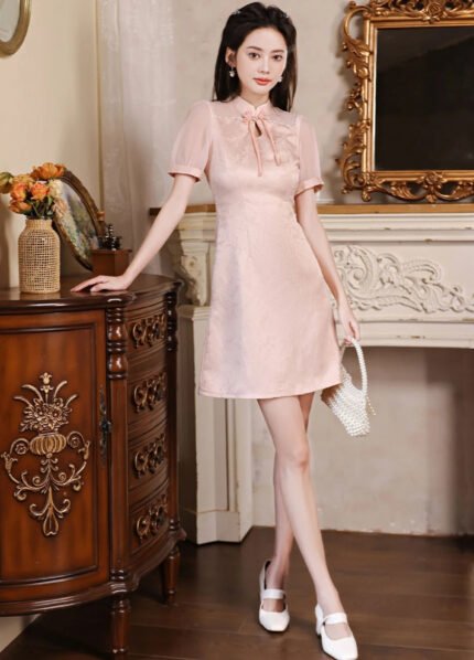 Qipao mini dress